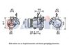 AKS DASIS 852616N Compressor, air conditioning